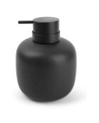 Distributeur de savon en porcelaine fain noir  - 100cl