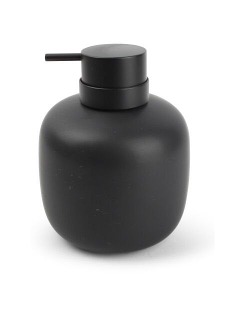 Distributeur de savon en porcelaine fain noir  - 100cl