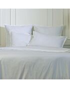 Juego de cama Nina de percal de algodón blanco