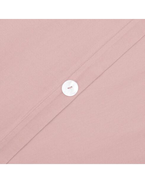 Housse de couette satin de en coton Julia rose