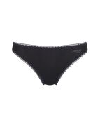 Set di 2 slip neri Go H Tai a taglio alto