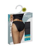 Set di 2 slip neri Go H Tai a taglio alto