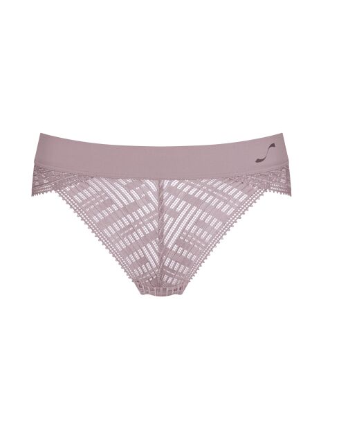 Slip échancré S Seven High Leg brume marine