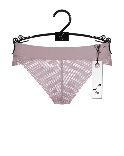 Slip échancré S Seven High Leg brume marine