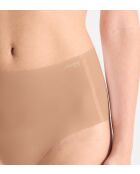 Pack 2.0 de bragas de cintura alta Nostalgic Brown Zero Feel 2.0