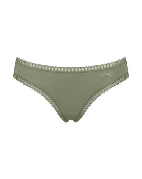 Set aus 3 Go Crush Mini-Slips dunkelgrün/hellblau/mehrfarbig