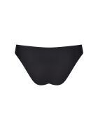 S By Superb Bikini-Höschen mit hohem Ausschnitt, schwarz