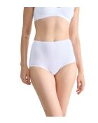 Braguita blanca maxi de algodón 24/7