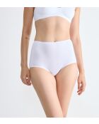 Braguita blanca maxi de algodón 24/7