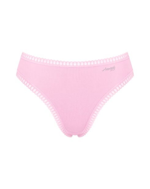 Confezione da 3 mutandine Go Crush High Leg Rosa/Grigio/Navy
