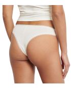 Set di 2 mutandine Go Brazil in seta bianca