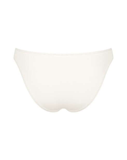 Set di 2 slip a vita bassa Go Mini in seta bianco
