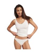 Set di 2 slip a vita bassa Go Mini in seta bianco