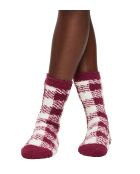 Lot de 2 paires de chaussettes rouges