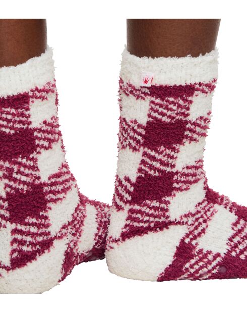 Lot de 2 paires de chaussettes rouges