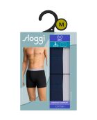 Set van 2 Go Abc 2.0 H marineblauwe lange boxershorts