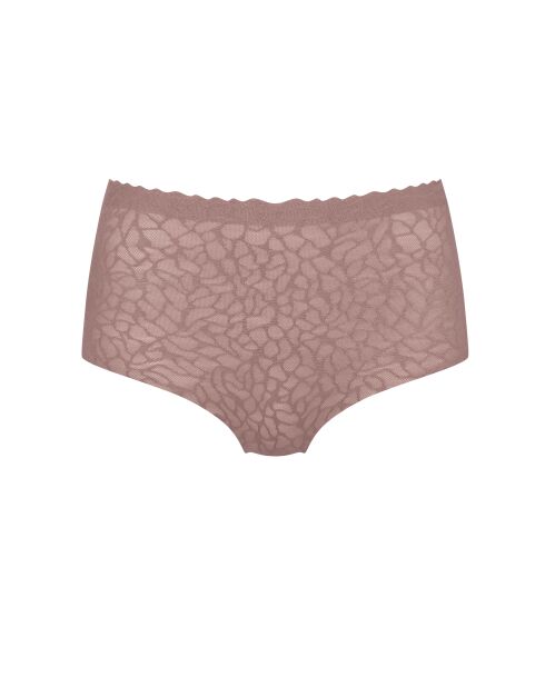 Slip a vita alta Zero Feel Lace 2.0 cacao