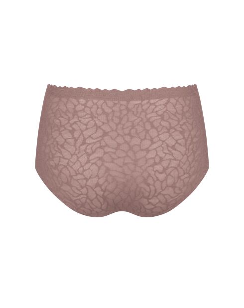 Slip a vita alta Zero Feel Lace 2.0 cacao
