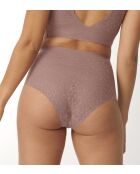 Slip a vita alta Zero Feel Lace 2.0 cacao