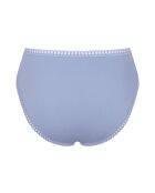 Set di 3 mutandine a gamba alta Go Crush, blu chiaro/blu e bianco