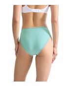 Set di 3 mutandine a gamba alta Go Crush, blu cielo/turchese/azzurro chiaro