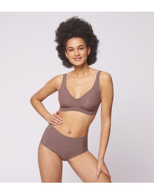 Slip hipster Zero Feel Maxi Ex cacao