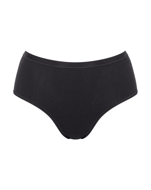 Slip Go Daily Cotton Midi neri