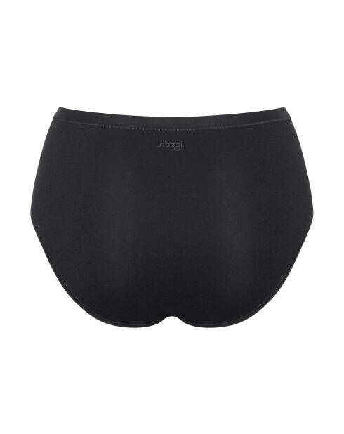 Slip Go Daily Cotton Midi neri