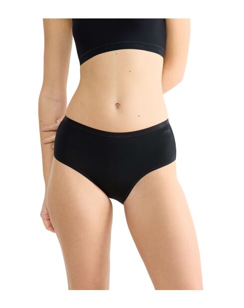 Slip Go Daily Cotton Midi neri
