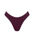 Slip échancré Zero Feel 2.0 High Leg bordeaux