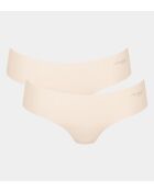 Confezione da 2 slip hipster Zero Microfibre 2.0 nude
