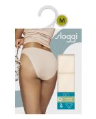 Set di 2 slip Go H Tai dentellati in polvere fresca