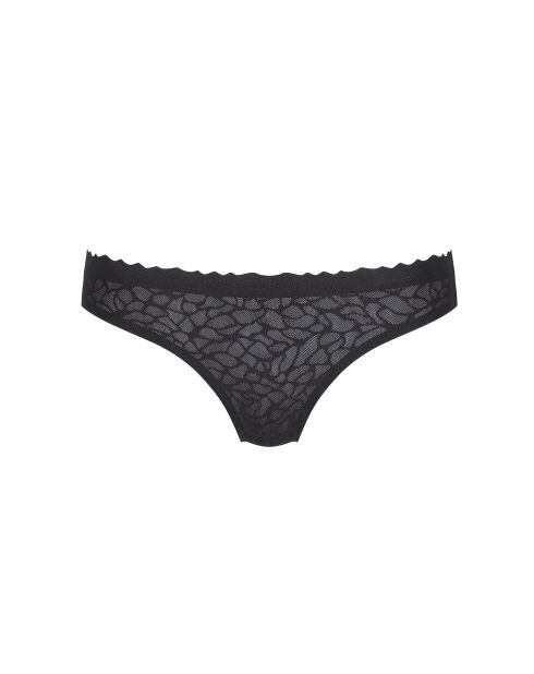Slip nero Zero Feel Lace 2.0 Brazil