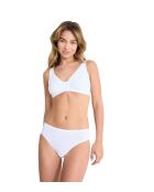 24/7 Cotton Tai weißer, hochgeschnittener Slip
