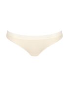 Go Ribbed R Brazil Slips, 2er-Set, cremefarben/brauner Zuckerguss
