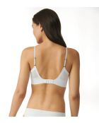 Culotte échancrée S By Superb Bikini gris pierre de lune