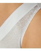 Culotte échancrée S By Superb Bikini gris pierre de lune