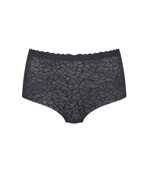 Slip a vita alta neri Zero Feel Lace 2.0