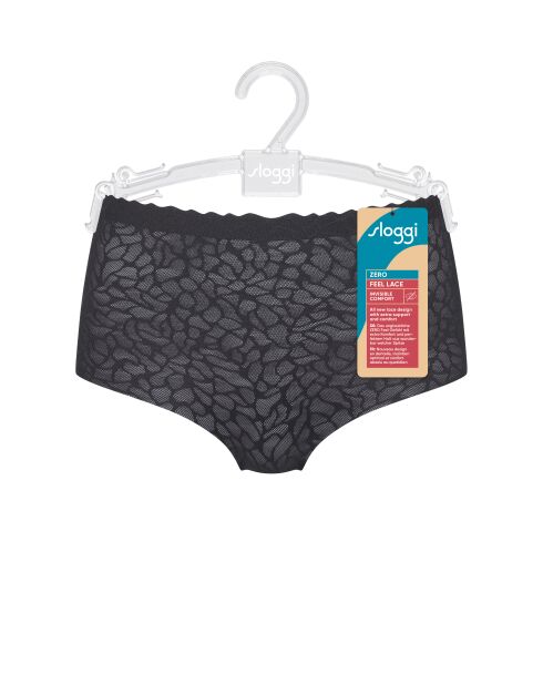 Slip a vita alta neri Zero Feel Lace 2.0
