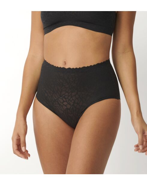 Slip a vita alta neri Zero Feel Lace 2.0