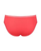 Set aus 3 Go Crush Mini-Slips in leuchtendem Koralle/Gelb/Korallenrot und Weiß