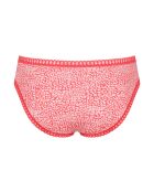 Set aus 3 Go Crush Mini-Slips in leuchtendem Koralle/Gelb/Korallenrot und Weiß