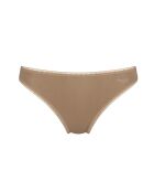 Set di 2 nostalgici slip scollati Go H Tai marroni