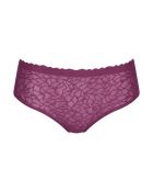 Zero Feel Lace 2.0 Höschen mit hoher Taille Weinrot