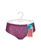 Zero Feel Lace 2.0 Höschen mit hoher Taille Weinrot