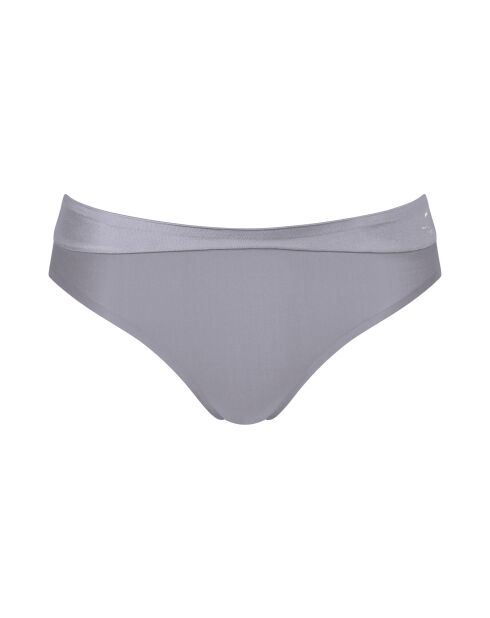 Slip a taglio basso S Smooth High Leg grigio ombre