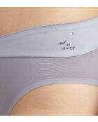 Slip a taglio basso S Smooth High Leg grigio ombre