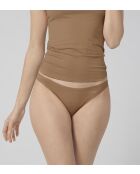 Set di 2 slip Go Mini a vita bassa in marrone nostalgico