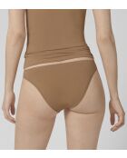 Set di 2 slip Go Mini a vita bassa in marrone nostalgico