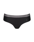 S Subtile freche schwarze Höschen mit niedriger Taille